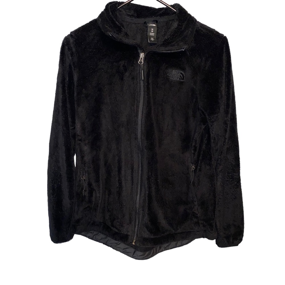 North Face Women’s Osito Full Zip Fleece Jacket Black Size Medium